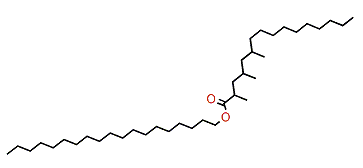 Nonadecyl 2,4,6-trimethylhexadecanoate